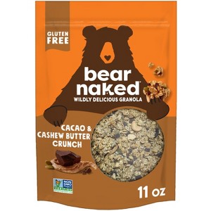 Bear Naked Gluten Free Cacao and Cashew Butter Crunch Granola - 11oz - 1 of 4