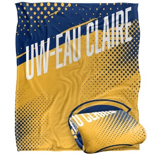 University Of Wisconsin Eau Claire Fan Zone Silky Touch Super Soft Throw Blanket 50x60 - 1 of 4