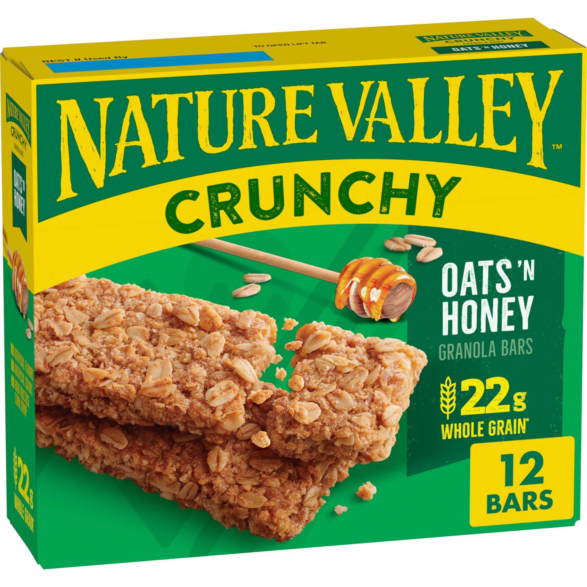 Nature Valley Crunchy Oats 'N Honey Granola Snack Bars - 8.94oz/12ct
