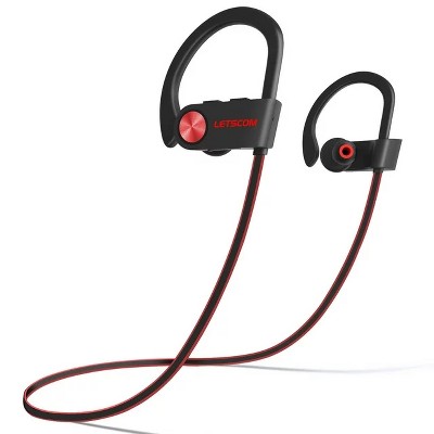 Letsfit Bluetooth Ipx7 Waterproof Wireless Earbuds U8l Red black Target