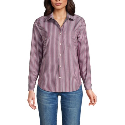 Lands' End Women's Cooling Button Front Shirt