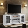 EROMMY Tv Stand With Tempered Glass Door For Tvs Up To 65" - 2 of 4