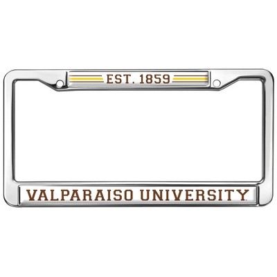 Valparaiso University Full Size Standard License Plate Metal Frame