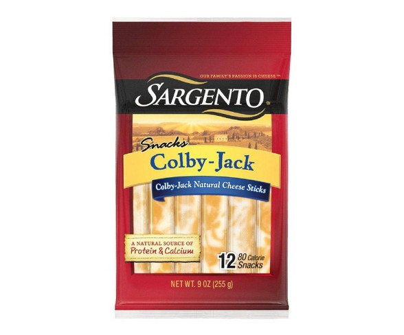 Sargento Colby-Jack Cheese Sticks - 12ct