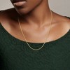 EVERLY JEWELRY | Silver 1.5mm Rolo Chain Necklace with Chain, 18 inc - 4 of 4