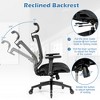 Costway Office Chair Adjustable Mesh Computer Chair with Sliding Seat & Lumbar Support - 4 of 4
