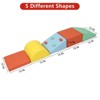 5-Piece Baby Soft Play Set, Indoor Foam Playground for Toddlers, Climbing Crawling Sliding Building Blocks, Montessori Activity Toys - 2 of 4