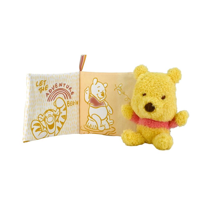Disney Baby Book + Cuteeze Plush Baby and Toddler Learning Toy - Winnie the Pooh, 2 of 9