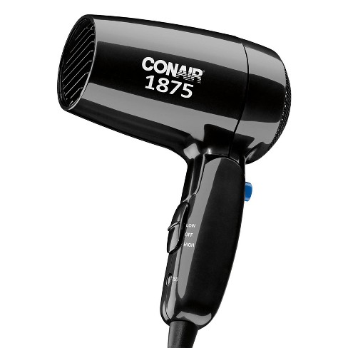 Conair lightweight portable dual voltage 2025 compact hair dryer 1875 watt