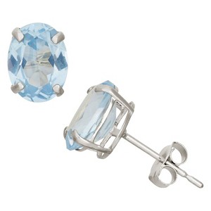 Designs By Gioelli 10K Gold Gemstone Stud Earrings - 1 of 2