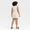 Women's Linen Mini Vest Dress - A New Day™ - 2 of 3