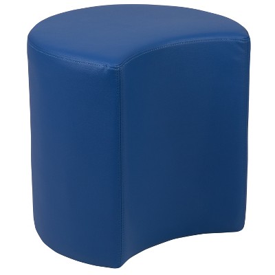 Emma and Oliver 18"H Soft Seating Flexible Moon for Classrooms and Common Spaces