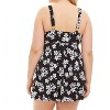 Women's Moonflower Plus Size Swimdress - Always for Me - 2 of 4