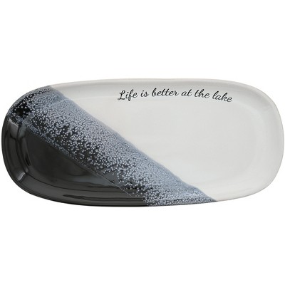 Pavilion Gift Company - Lake - 12.5" Serving Tray - Serving Trays