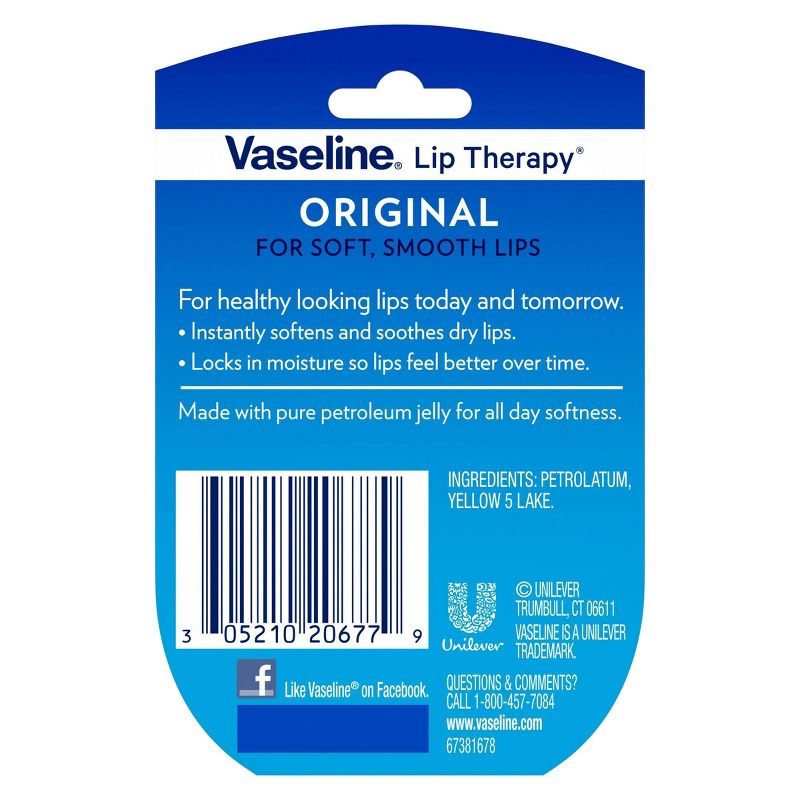 Vaseline Lip Therapy Original 0.25oz, 5 of 9
