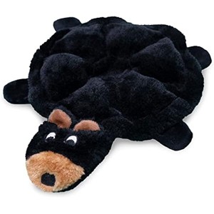 ZippyPaws Squeakie Crawler- No Stuffing Dog Toy, Squeaky Pet Toy Unstuffed Chew Toy, Bubba The Bear- 12" - 1 of 1