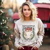 Simply Sage Market Women's Graphic Sweatshirt Howdy Christmas Bull - 2 of 4