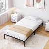 Metal Bed Frame,Heavy Duty Steel Slats Support Platform Bed with Under Bed Storage for Bedroom Apartment-No Box Spring Needed,Noise Free,Easy Assembly - 4 of 4