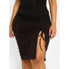 Rebdolls Women's Cici Ruched Bodycon Midi Dress - 4 of 4