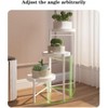 Indoor Metal Tiered Plant Stands, Folding Flower Display Holders Rack Shelf for Corner, Porch, Garden, Balcony, Living Room - 3 of 4