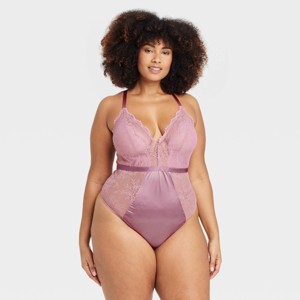 Women's Unlined Lace Lingerie Bodysuit - Auden™ - 1 of 4