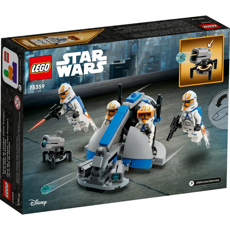 LEGO Star Wars 332nd Ahsoka&#39;s Clone Trooper Battle Pack Building Toy 75359, 5 of 10