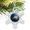 Averett University Primary Logo Metal Snowflake Christmas Tree Holiday Ornament - 2 of 3