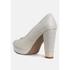 Jastour Platform Block Heel Pumps - 3 of 4