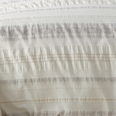 King Taupe Cotton Duvet Set with Polyfill