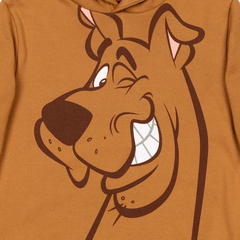 Scooby-Doo Scooby Doo Fleece Pullover Hoodie Toddler, 4 of 9