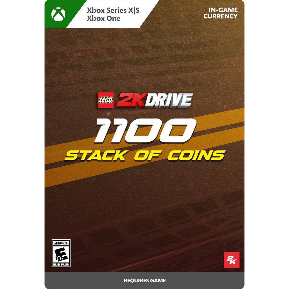 Photos - Console Accessory Microsoft LEGO 2K Drive: Stack of Coins 1,100 - Xbox Series X|S/Xbox One  (Digital)