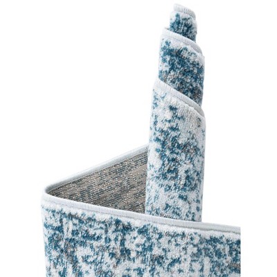 Casino Sofia Light Blue 5' 3" x 8' Rectangular Easy-Care Rug