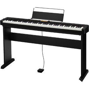 Casio CDP-S360CS Compact Digital Piano With CS-46 Matching Wooden Stand Black - 1 of 4
