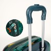 Vynxaria 4-piece hard luggage 360 ¡ã dual rotating four-wheel luggage password lock lightweight wheel luggage portable luggage - 4 of 4