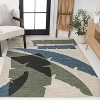 JONATHAN Y Shelby Coastal Vintage Abstract Palm Leaf Indoor/Outdoor Area Rug - 4 of 4