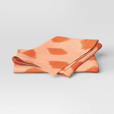 2pk Orange Dot Napkins - Threshold&#8482;