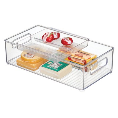 iDESIGN Fridge Binz 2 Piece, 8"x14"x 4"