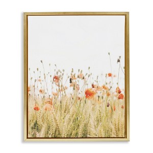 Stupell Industries Poppy Field Photography, 17" x 21" - 1 of 4