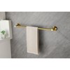 SEVOBAL Bathroom Towel Holders Brass 6 Piece Wall Mounted Set Durable Rustproof Elegant Design for Bathroom, Gold, 8.3"*5.1"*2.8" - 3 of 4