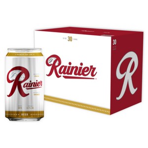 Rainier Beer - 30pk/12 fl oz Cans - 1 of 4
