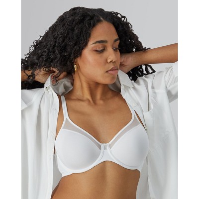 Bali One Smooth U Ultra Light Underwire Bra White 42C Women's