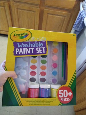 Crayola Spill Proof Paint Set (8ct), Washable Toddler Paint Kit