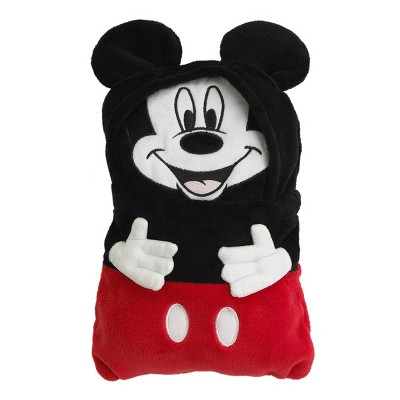 Disney Mickey Mouse Funhouse Crew Black And Red Super Soft Plush ...