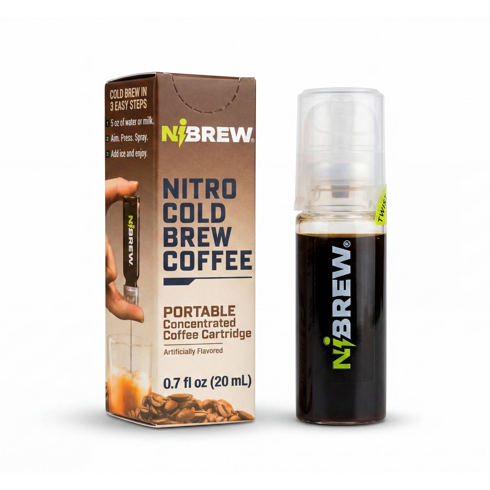 Nibrew Nitro Cold Brew Coffee Cartridge - 0.7 fl oz