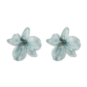 Unique Bargains Women's Elegant Flower Hair Clip 2 Pcs - 1 of 4