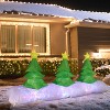 LuxenHome 8.2Ft Long Christmas Tree Inflatable with Festive Disco and Flashing Lights Multi-Color - 2 of 4