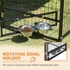 LOVMOR 4.6' x 4.6' x 5' Puppy Play Pen with Canopy - 2 of 4