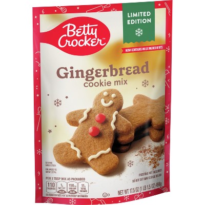 Betty Crocker Gingerbread Cookie Mix - 17.5oz : Target