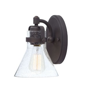 Maxim Lighting Seafarer 1 - Light Wall Light in  Oil Rubbed Bronze - 1 of 2