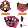 OPUX Lunch Bag Women, Insulated Box Tote Work Office, Soft Cooler Food Meal Prep Organizer Purse Picnic Travel Beach - 3 of 4